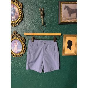 Properly Tied Boys Shorts Blue Elastic Waistband Size 6 Preppy